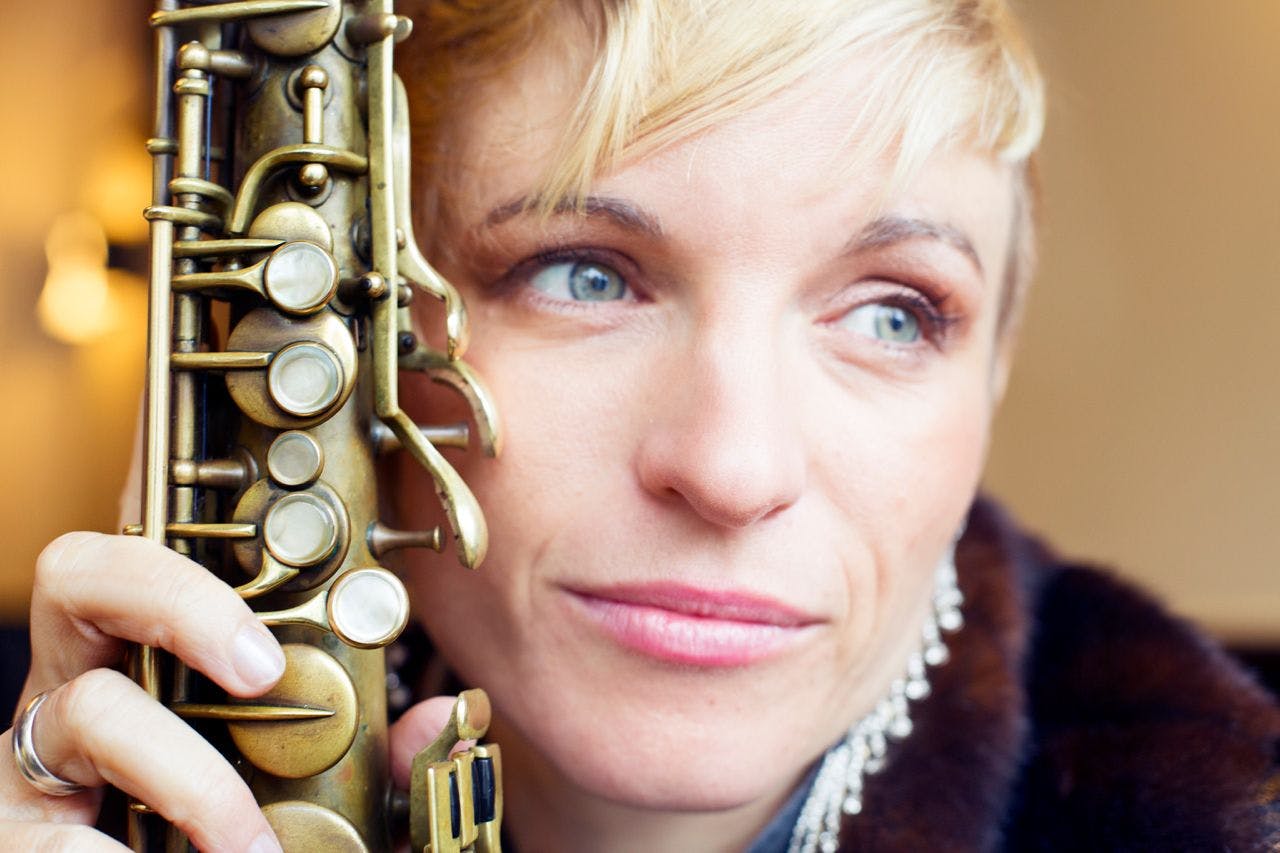 Saxophonfrau