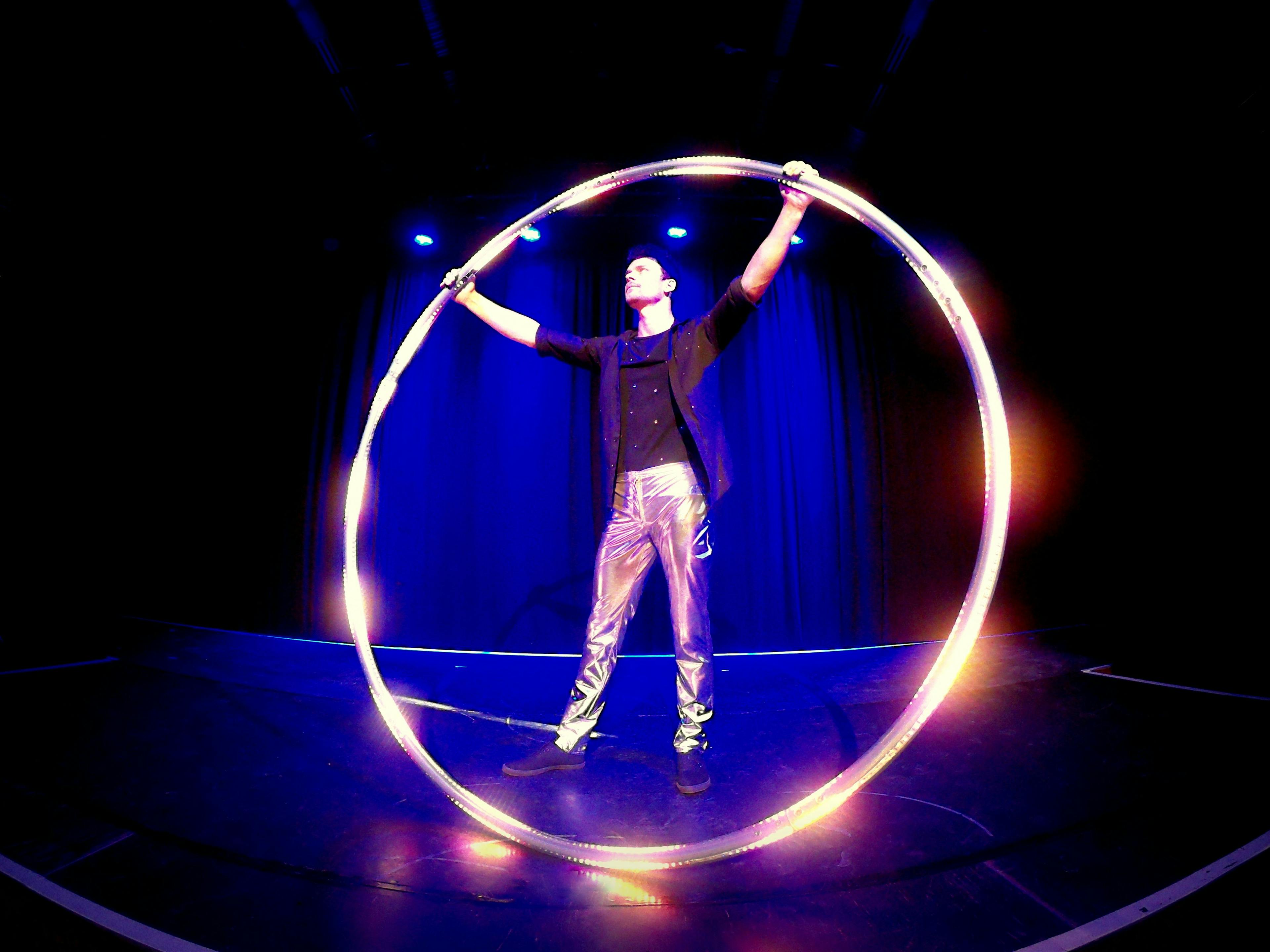 Cyr Wheel + LED Show