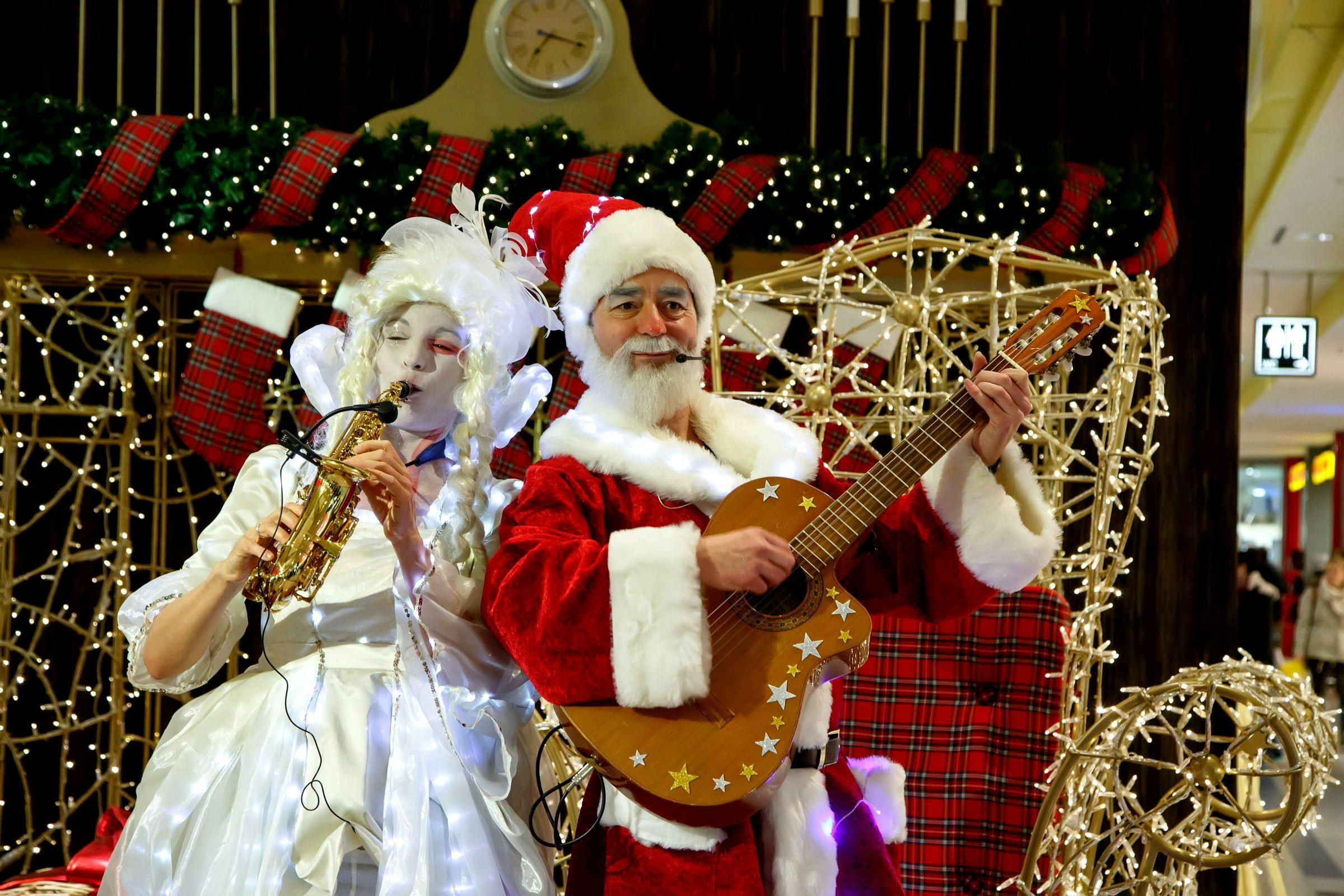 Schneeflöckchen & Santa Klaus