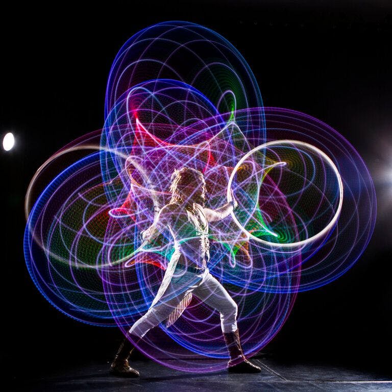 Galeriebild für Hoopfeeling - Multi Hula-Hoop Act