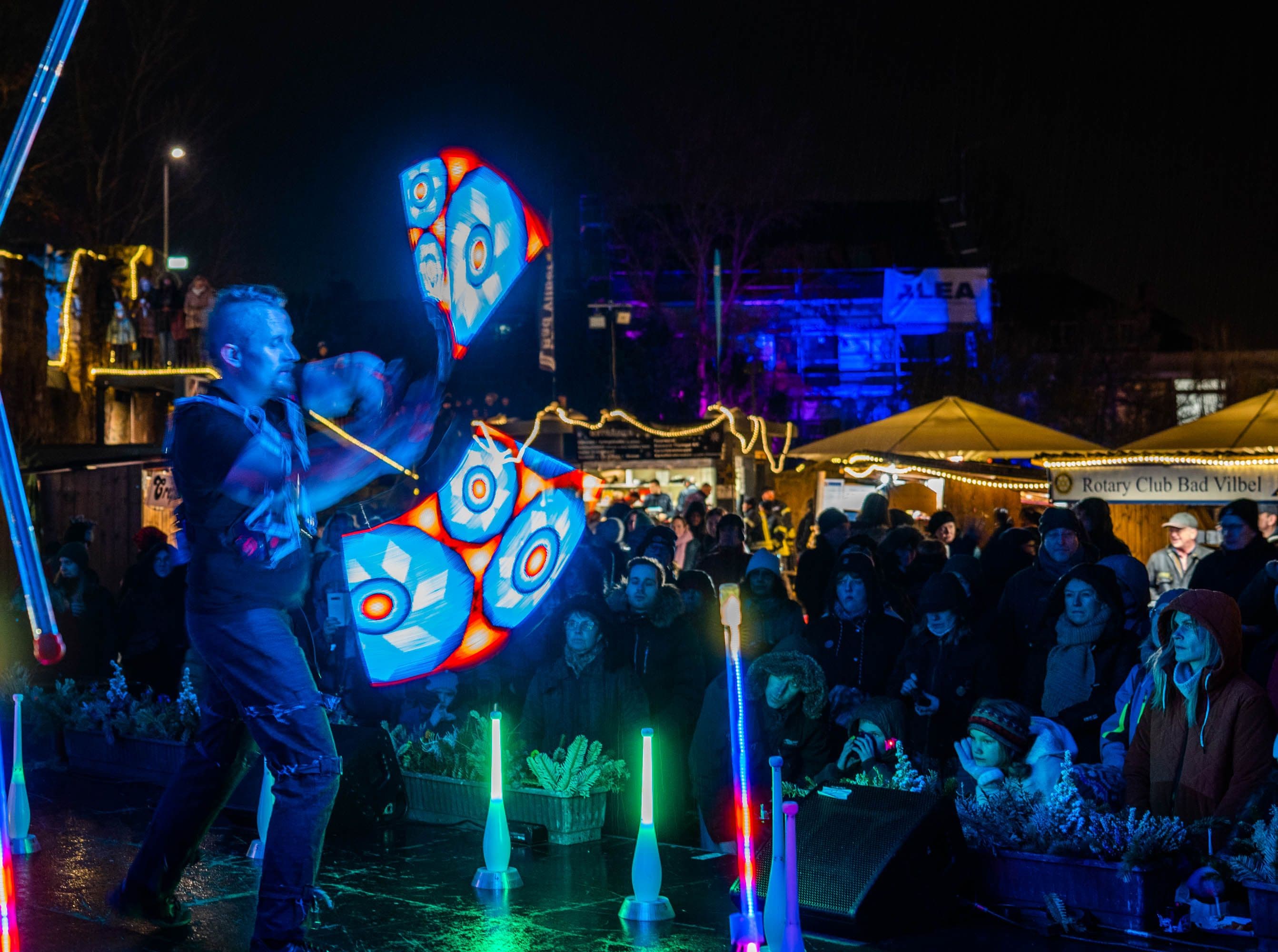 Galeriebild für Light'up strahlende Lichtjonglage