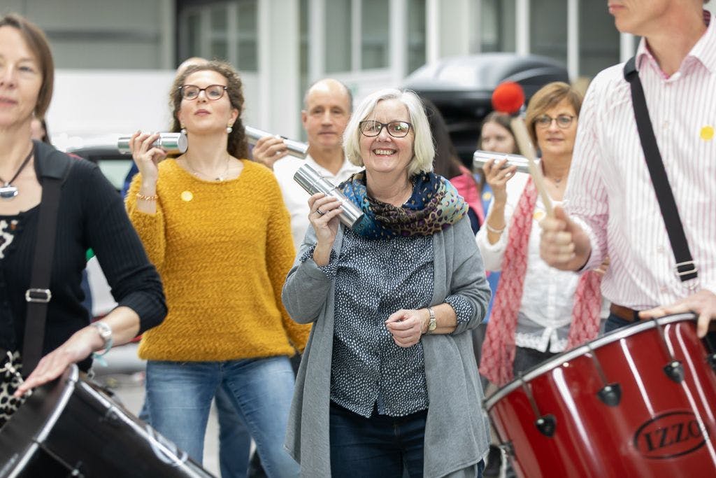 Galeriebild für Samba Team-Drumming