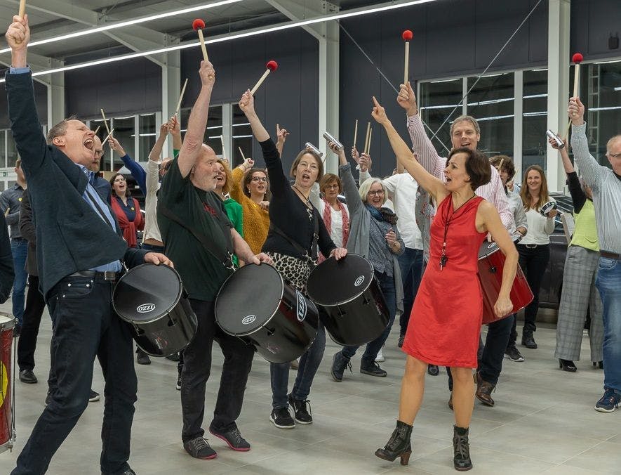 Samba Team-Drumming